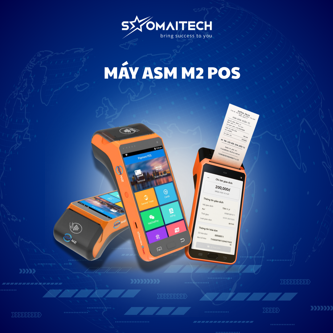 Ảnh Nâng cao hiệu quả quản lý lưu trú với máy POS ASM M2 – Giải pháp thanh toán và xuất hóa đơn điện tử toàn diện